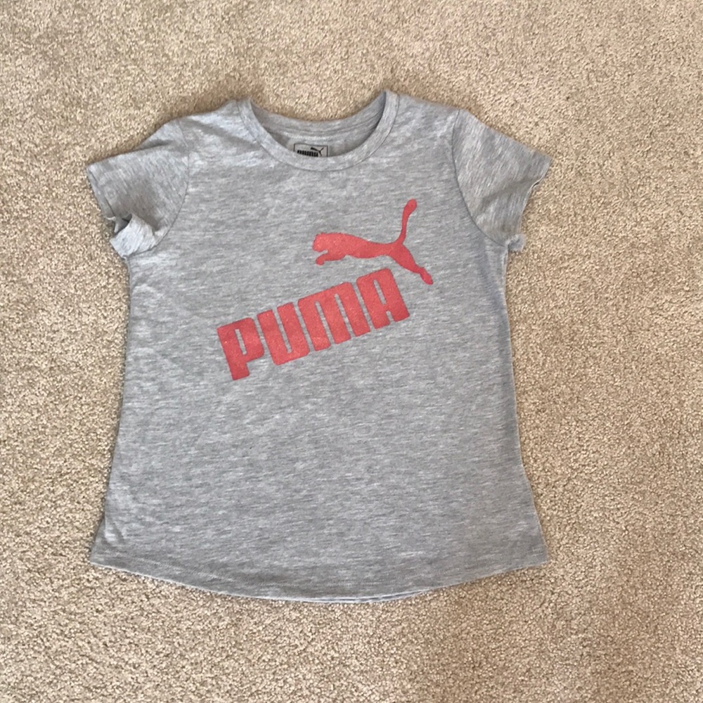 Puma girls shirt size medium 8-10